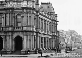 1874 Bourke Street looking east from GPO