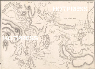 1798-99 Chart of Van Diemens Land  by Matthew Flinders
