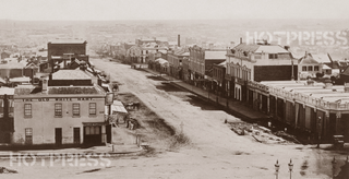 1858 Bourke Street Looking West