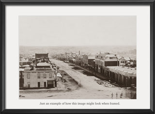 1858 Bourke Street Looking West