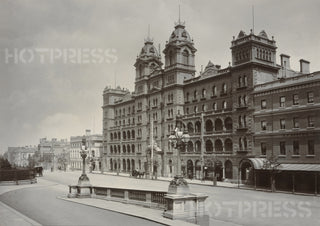 1901 View of the Grand Hotel