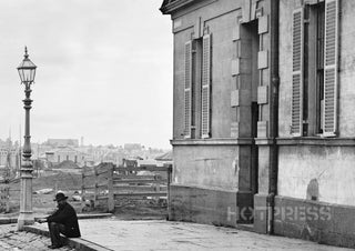 1874 Spencer Street looking south from Collins Street