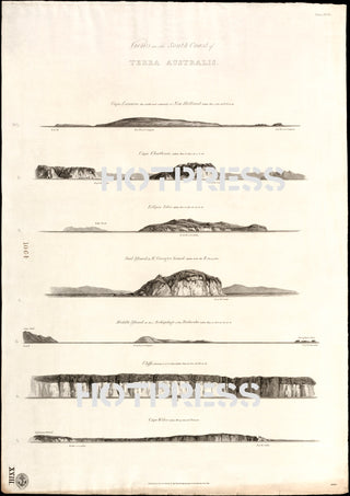 1814 Views on the south coast of Terra Australis