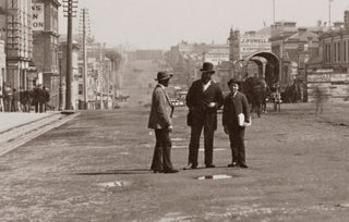 1880c Russell Street looking north from Collins Street