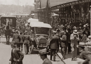 1916 Swanston Street looking South from Little Collins Street