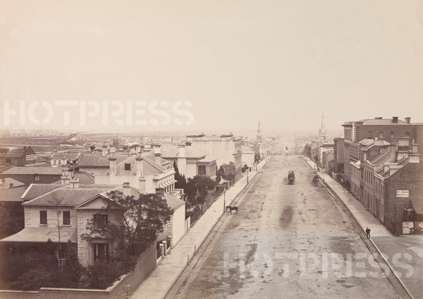 1865 Collins Street looking West from Spring Street