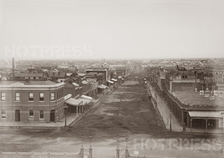 1861 Bourke Street Looking West