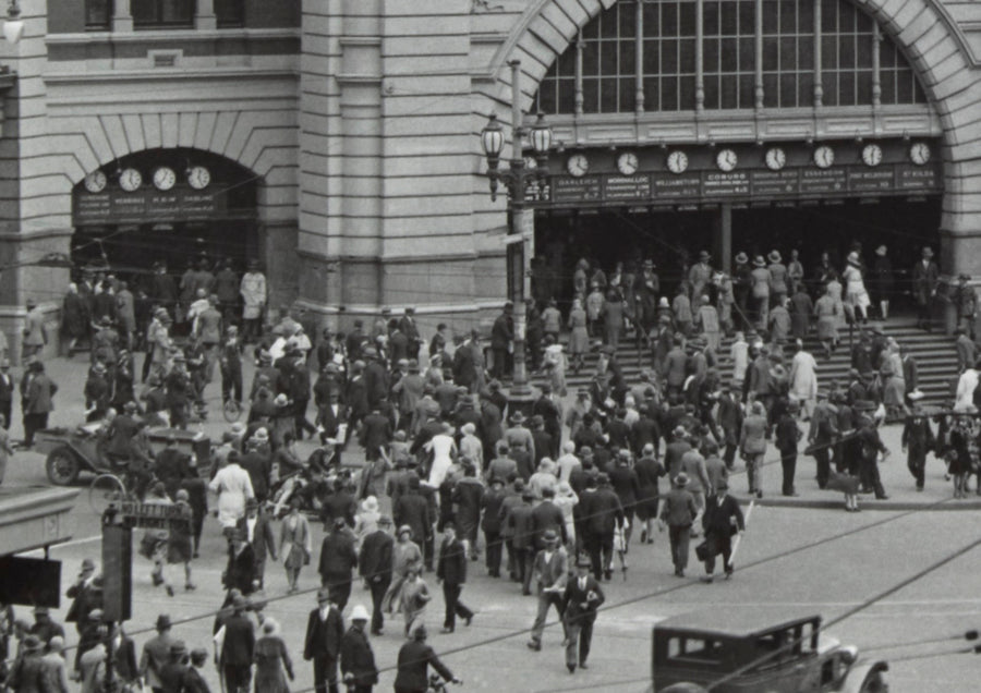 1930s Flinders Street Station