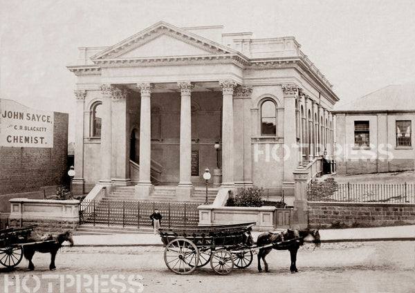 1870c Baptist Church, Collins Street