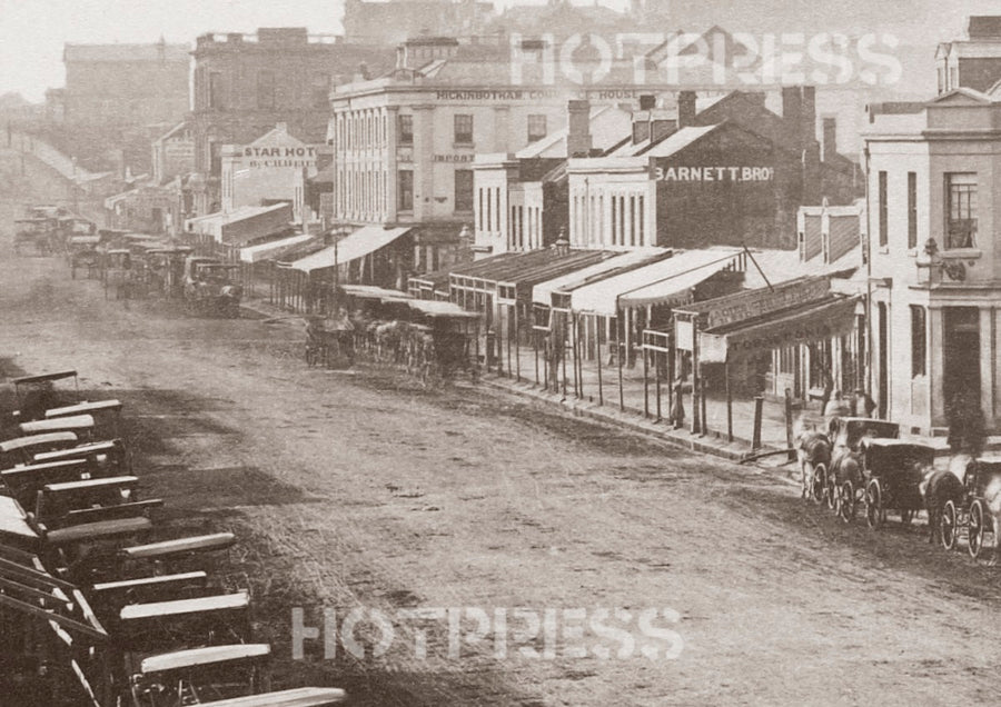 1858 Swanston Street Looking North