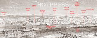 1856 Melbourne Panorama