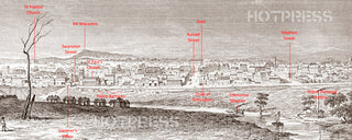 1856 Melbourne Panorama