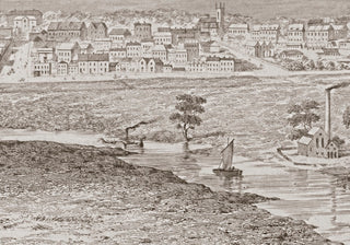 1856 Melbourne Panorama