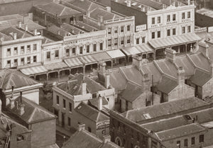 1875 Melbourne Looking North West from Scots' Church