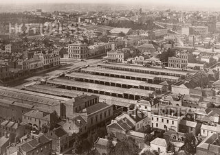 1875 Melbourne Looking North East from Scots' Church