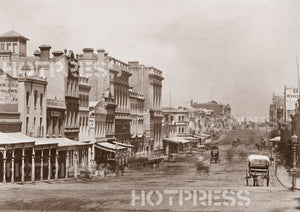 1872 Collins Street looking West