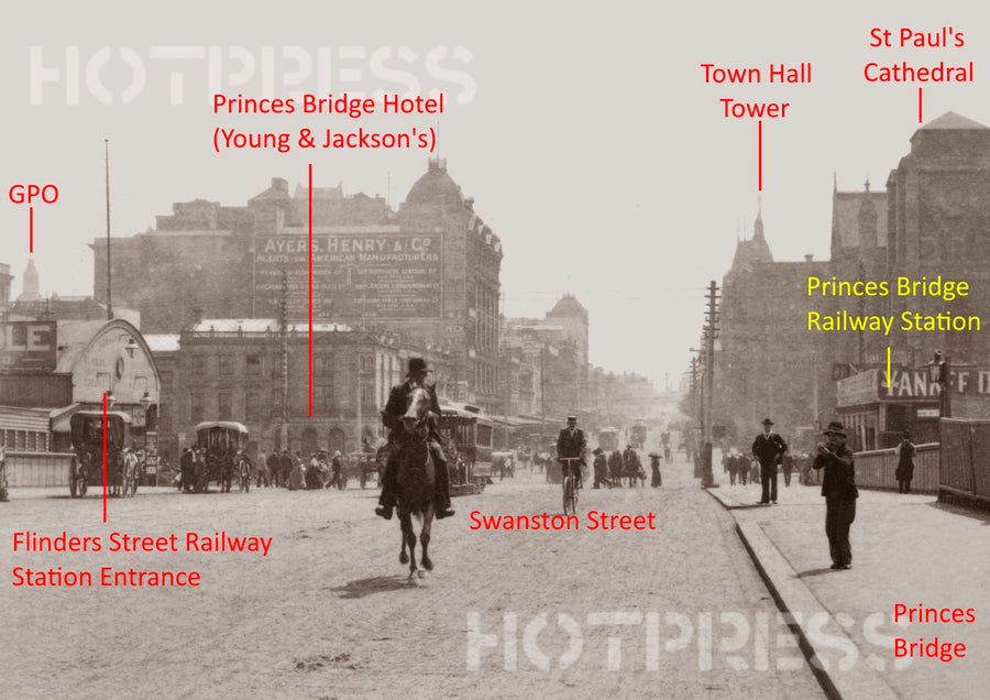 1890s Swanston Street