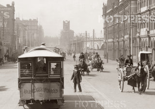 1909c Flinders Street Fish Market