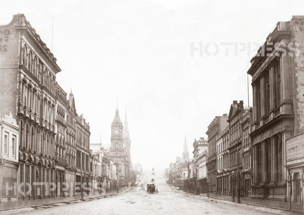 1880s Collins Street looking east