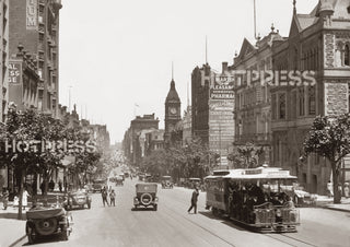 1920s Collins Street looking west