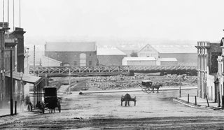 1874 Queen Street looking South from Collins Street