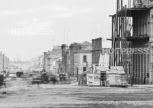 1874 Flinders Street looking West