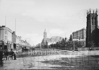 1874 Swanston Street from Flinders Street
