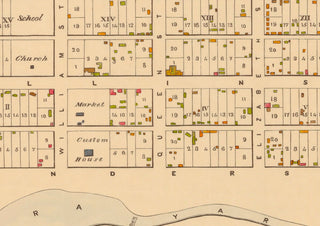 1839 Plan of Melbourne