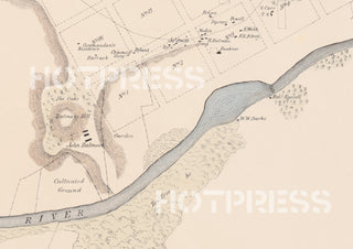 1837 Melbourne from The Falls