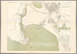 1887 Map of Melbourne (French)
