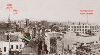 1920 Elizabeth Street to Collins Street Panorama