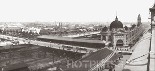 1917 Flinders Street Panorama