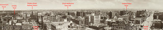 1920 Elizabeth Street to Bourke Street Panorama