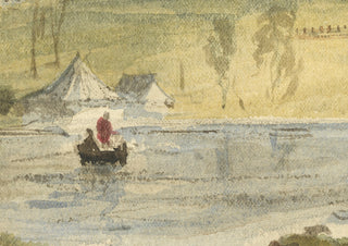 1837 Melbourne from The Falls