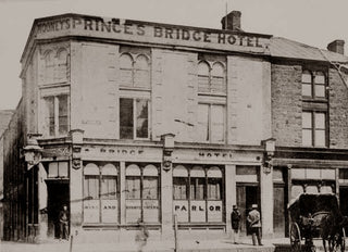 1875 Flinders Street looking West