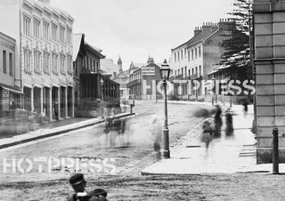 1873 Sydney looking east up Hunter Street