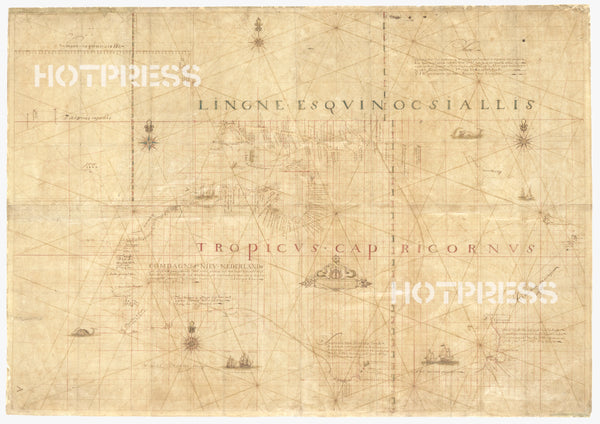 1644 Map of Australia