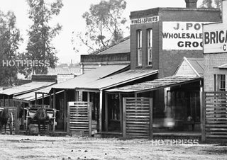 1874 Bendigo - Looking along View Place