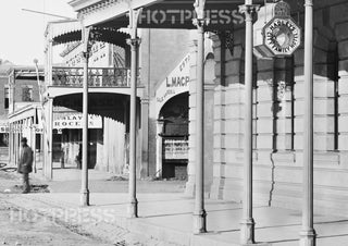 1874 Bendigo - Pall Mall from City Family Hotel