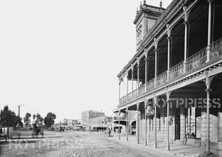 1874 Bendigo - Pall Mall from City Family Hotel