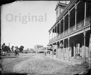 1874 Bendigo - Pall Mall from City Family Hotel
