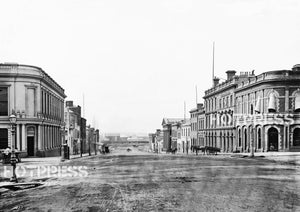 1874 Queen Street looking South from Collins Street