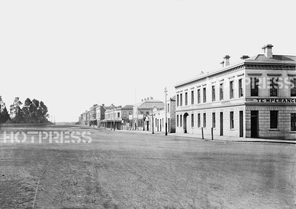 1874 Spring Street looking South from Lonsdale Street