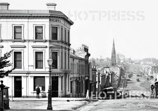 1874 Lonsdale Street looking east