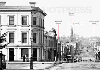 1874 Lonsdale Street looking east
