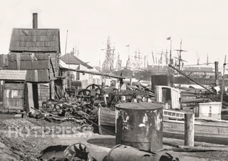 1865 Yarra from South Bank