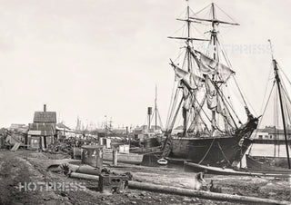 1865 Yarra from South Bank