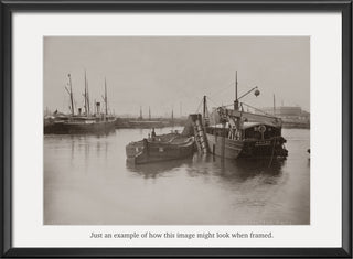 1885c Dredge "Griper" on the Yarra
