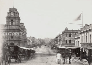1868c Bourke Street Looking East