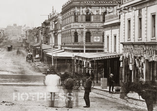 1868c Bourke Street Looking East